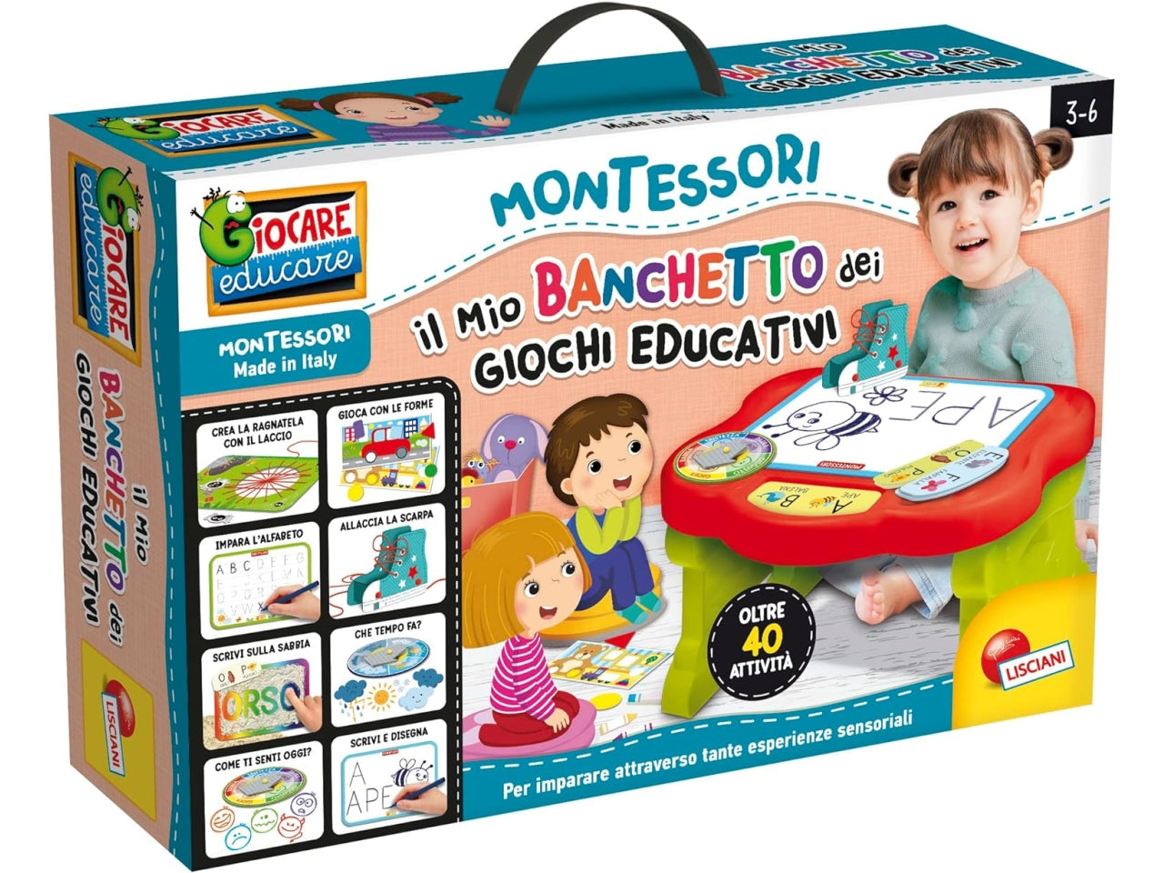 Montessori il mio banchetto dei giochi educativi