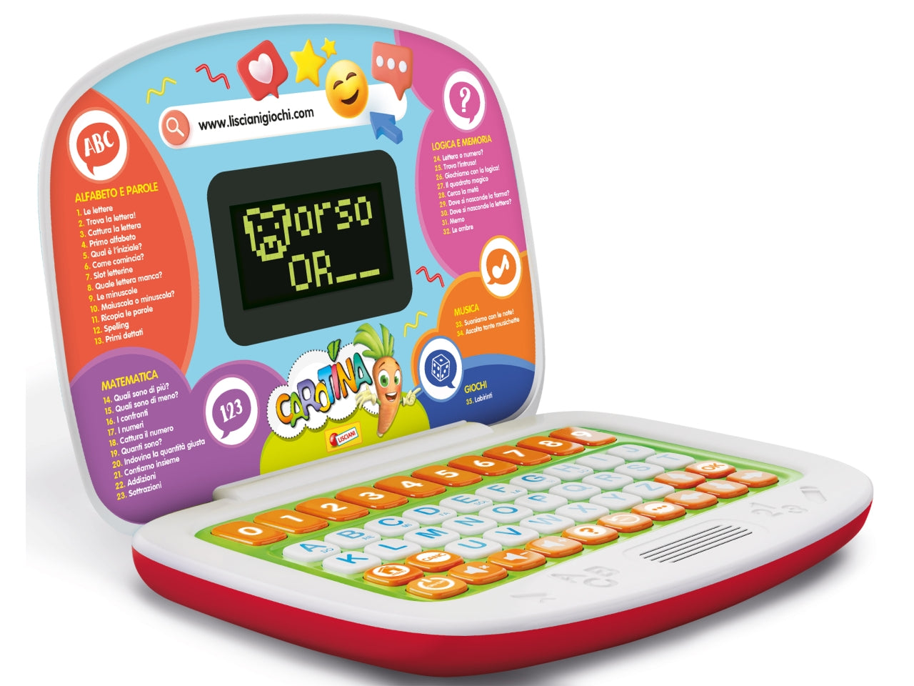 Carotina laptop educativo