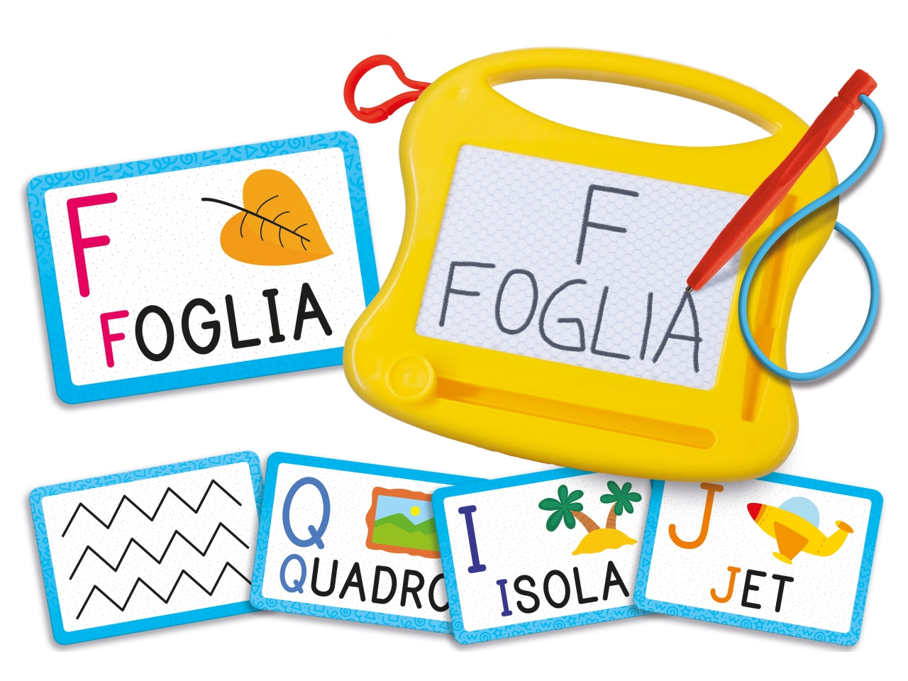Gioco Educativo Prescolare Carotina Esercizi Divertenti Alfabeto - Multicolor, per Bambini 3-6 Anni, Lisciani