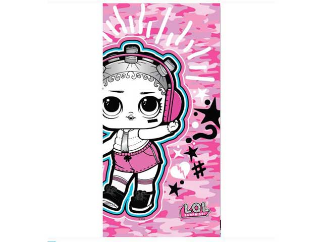 Poncho per bambini telo lol surprise 70x140cm $