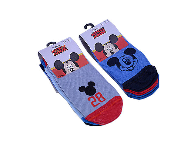 Mickey calzini taglie 23/26+27/30 assortiti