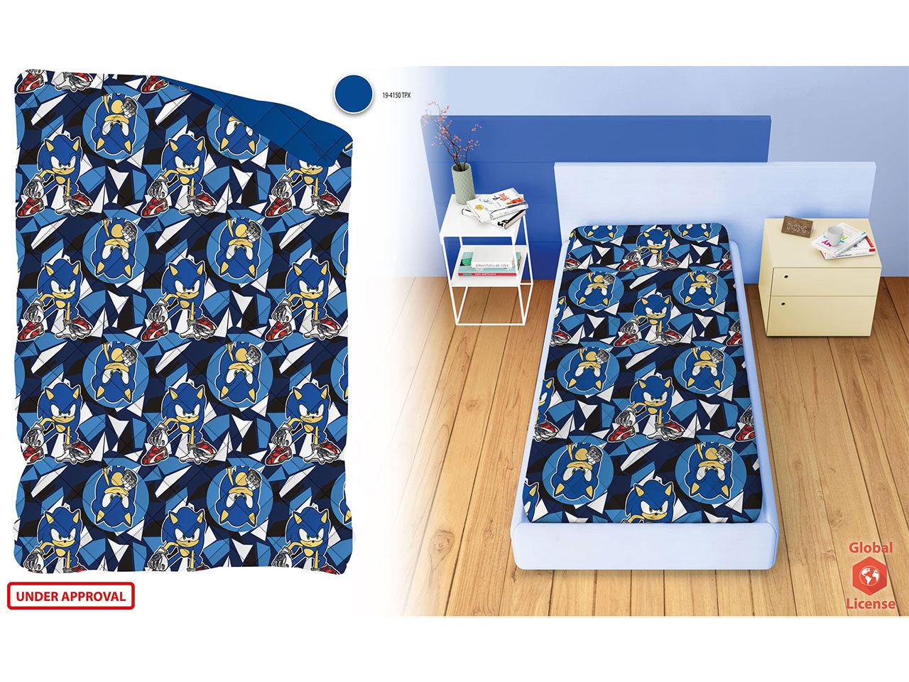 Sonic copriletto trapuntato 170x250cm