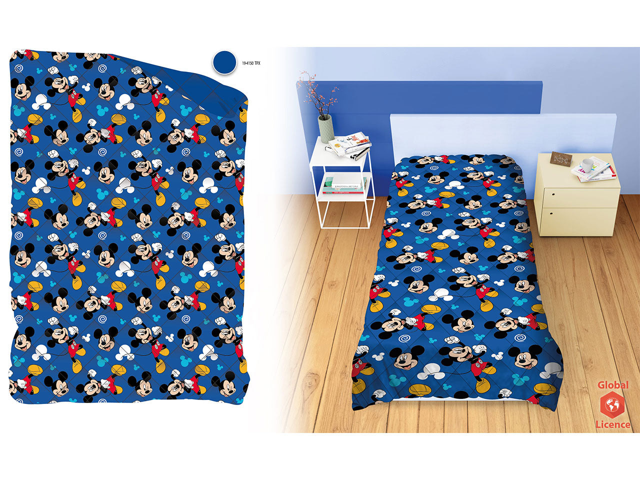 Mickey trapunta 1 piazza