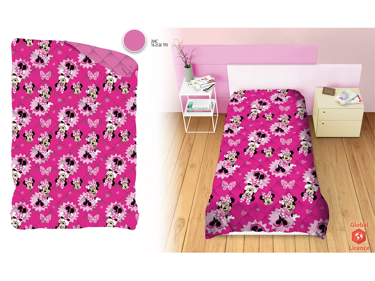 Minnie trapunta 1 piazza