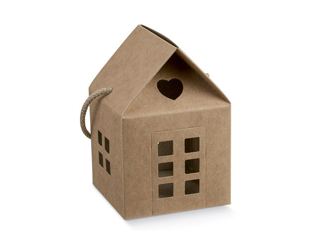 Scatola avana 10x10x9cm