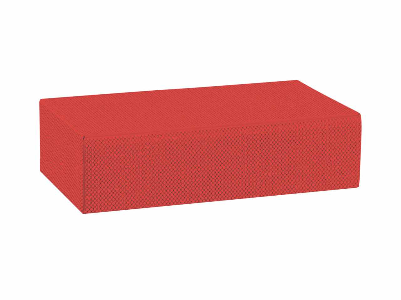 Porta bottiglia cantinetta 2 posti 340x185x90 linea lino rosso
