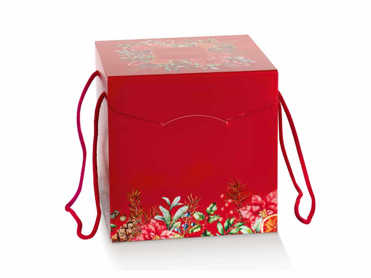 Scatola con cordini 210x210x210 linea botanical