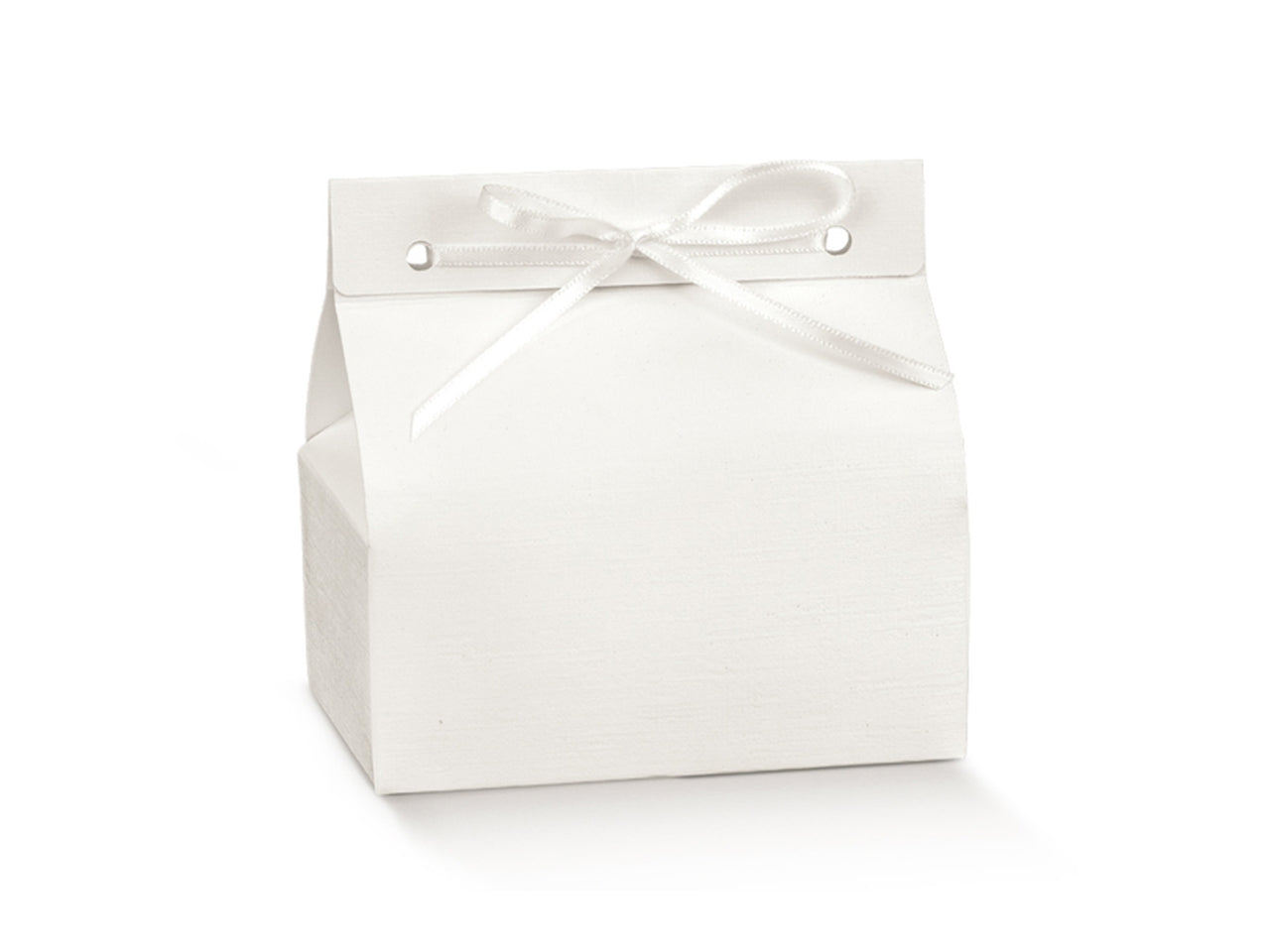 Scatola fibra bianca Chic 10,3x7x4,5cm