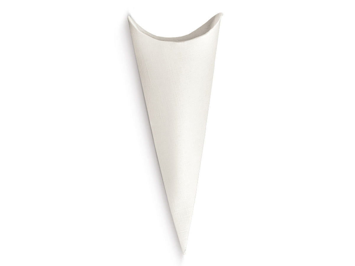 Cono fibra bianca 19cm