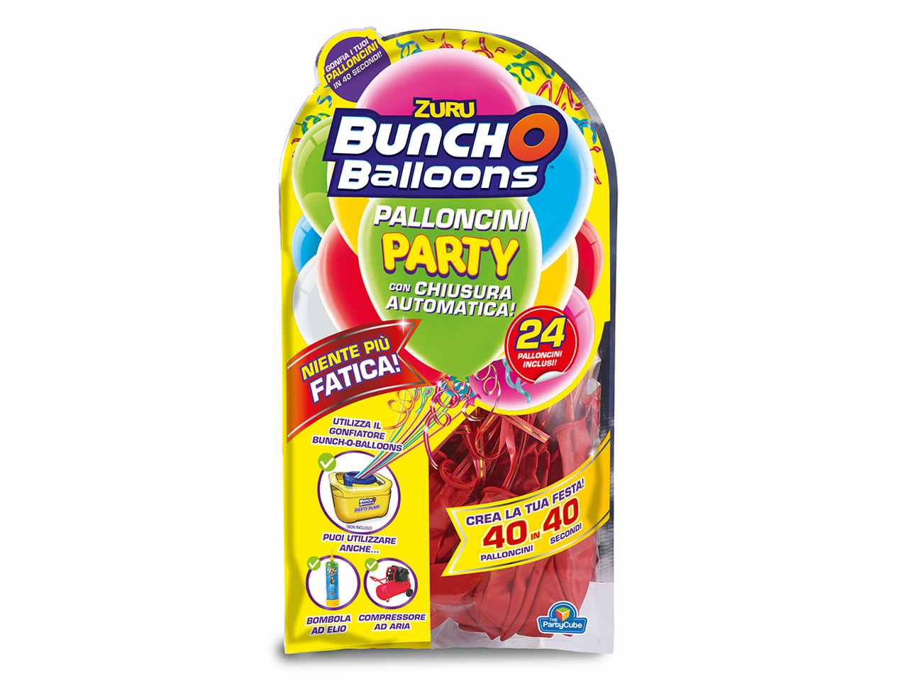 Palloni bunch-o-balloons 24 pezzi rossi zu006