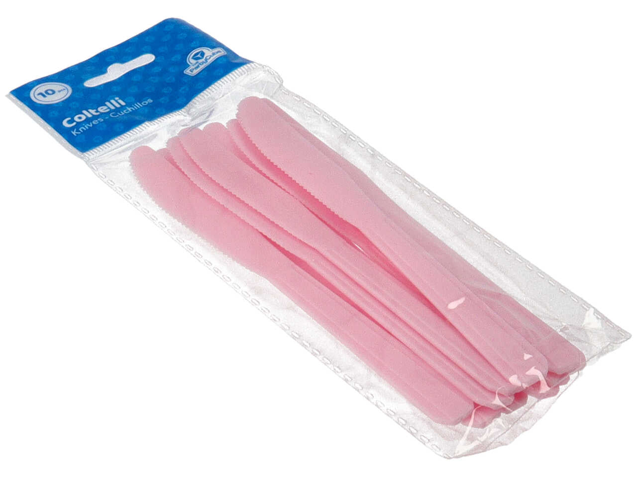 Coltello rosa 10 pezzi