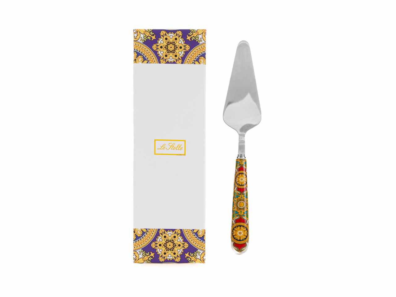 Paletta per torta royal carousel con astuccio 25 cm