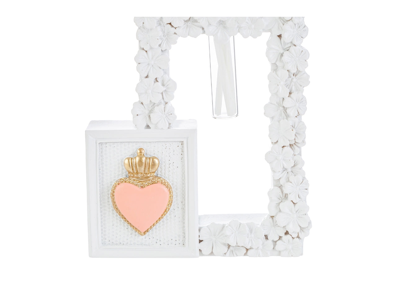 Profumatore cuore resina 9x2xh.11cm con astuccio