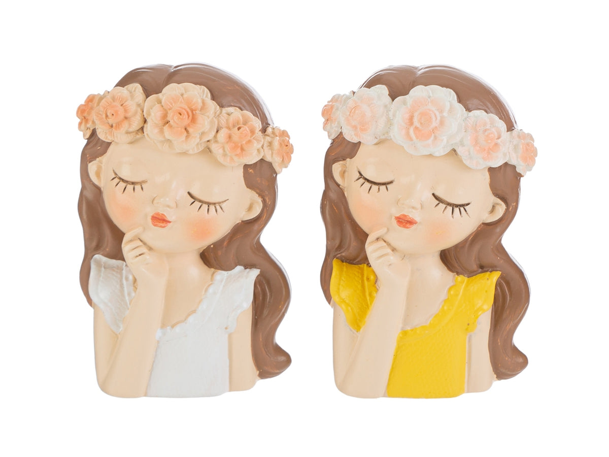 Calmita girls resina 7cm 4 colori assortiti
