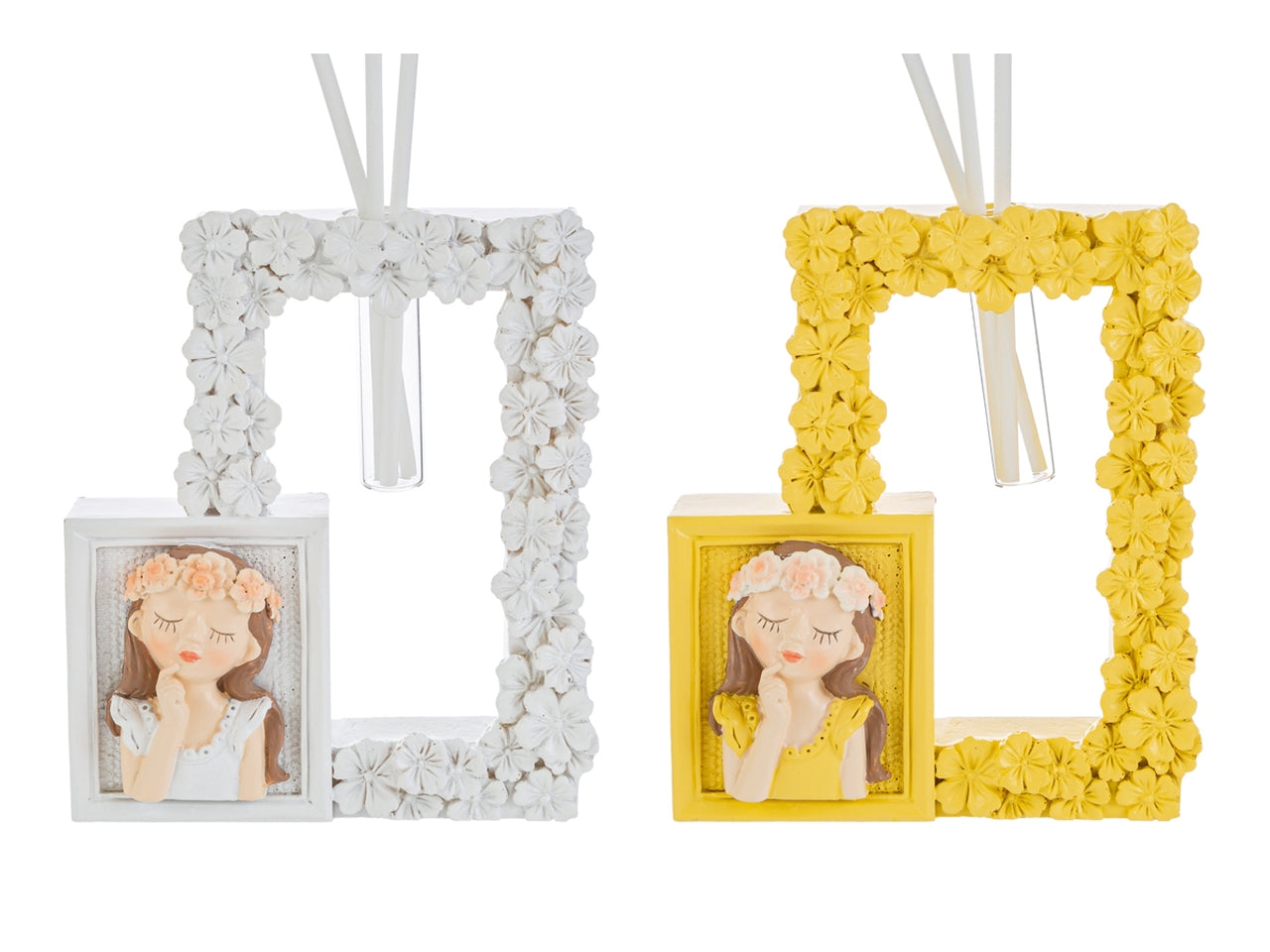 Profumatore girls resina 9x2xh.11cm con astuccio 4 colori assortiti