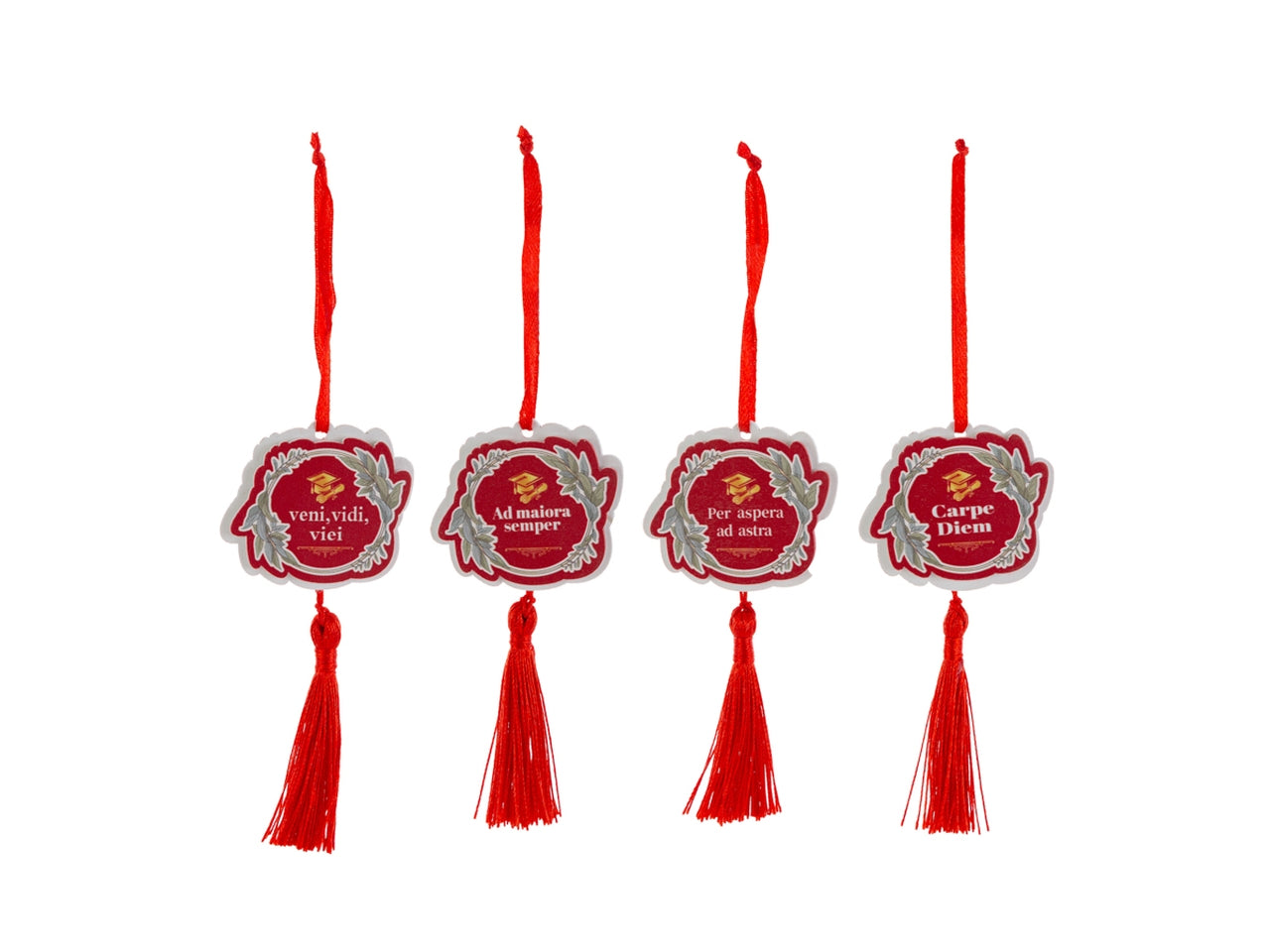 Appendino legno laurea 4x5x18cm 4 assortimenti