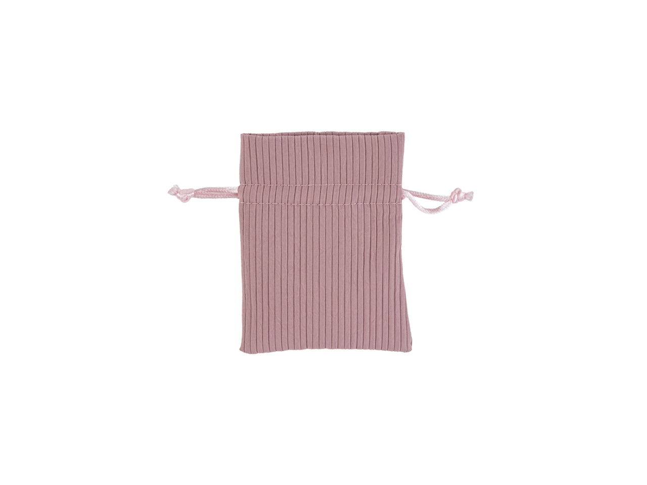 Sacchetto rigato colore rosa 8x10cm
