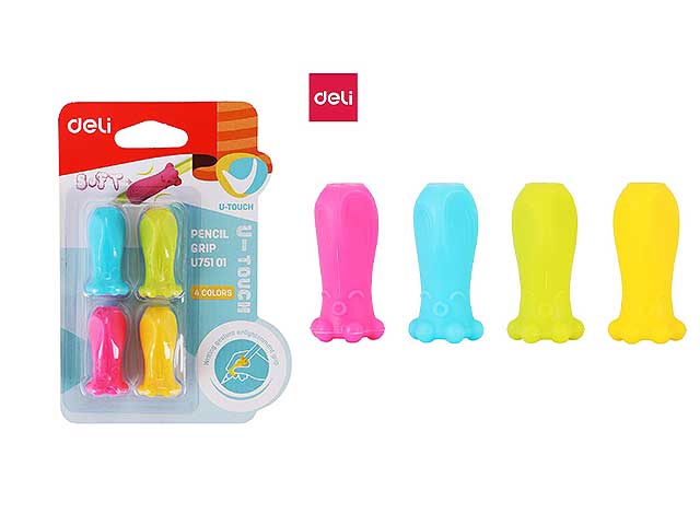 Grip in gomma per matite 4 pezzi eu75101