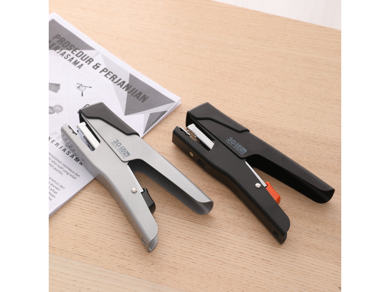 Cucitrice effortless 24/6-26/6 delii colore nero