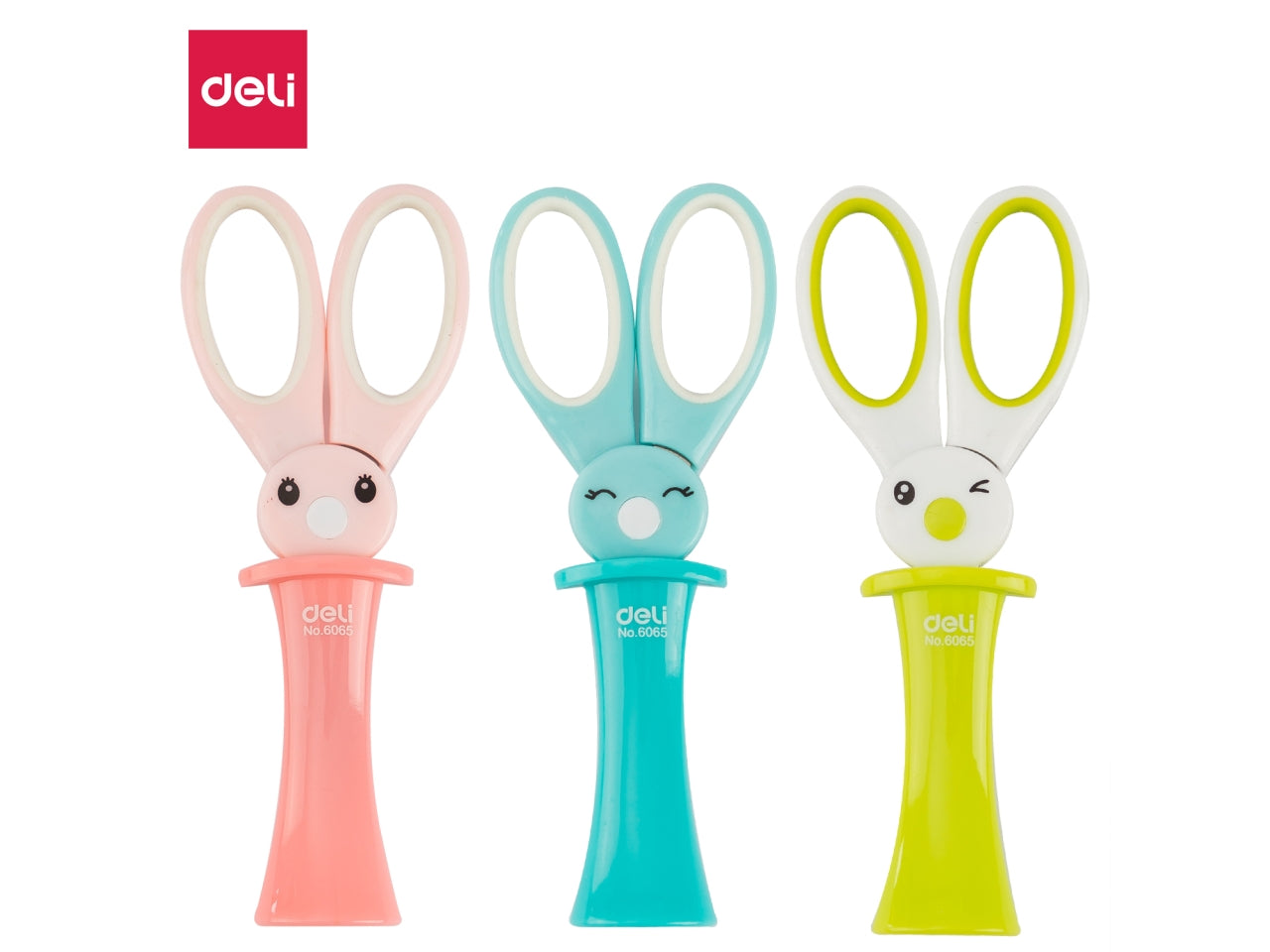 Forbici con lama in metallo in 3 colori assortiti - Deli