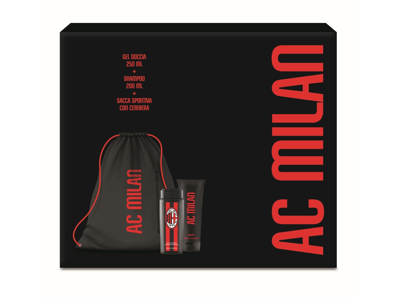 Milan sacca con doccia shampoo 250ml e shampoo 200ml