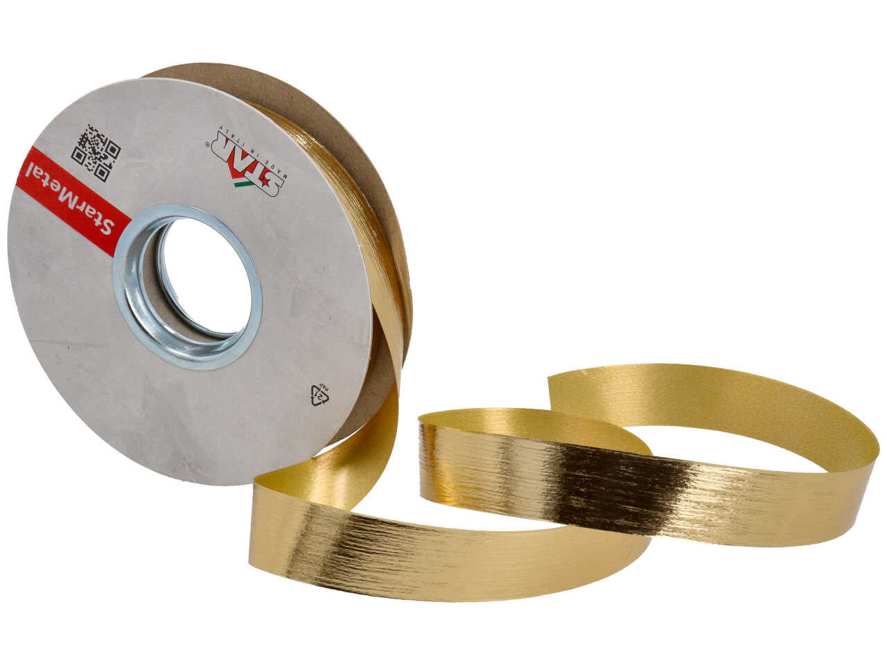 Nastro regalo dorato monocromatico 1,9cmx50mt - Star