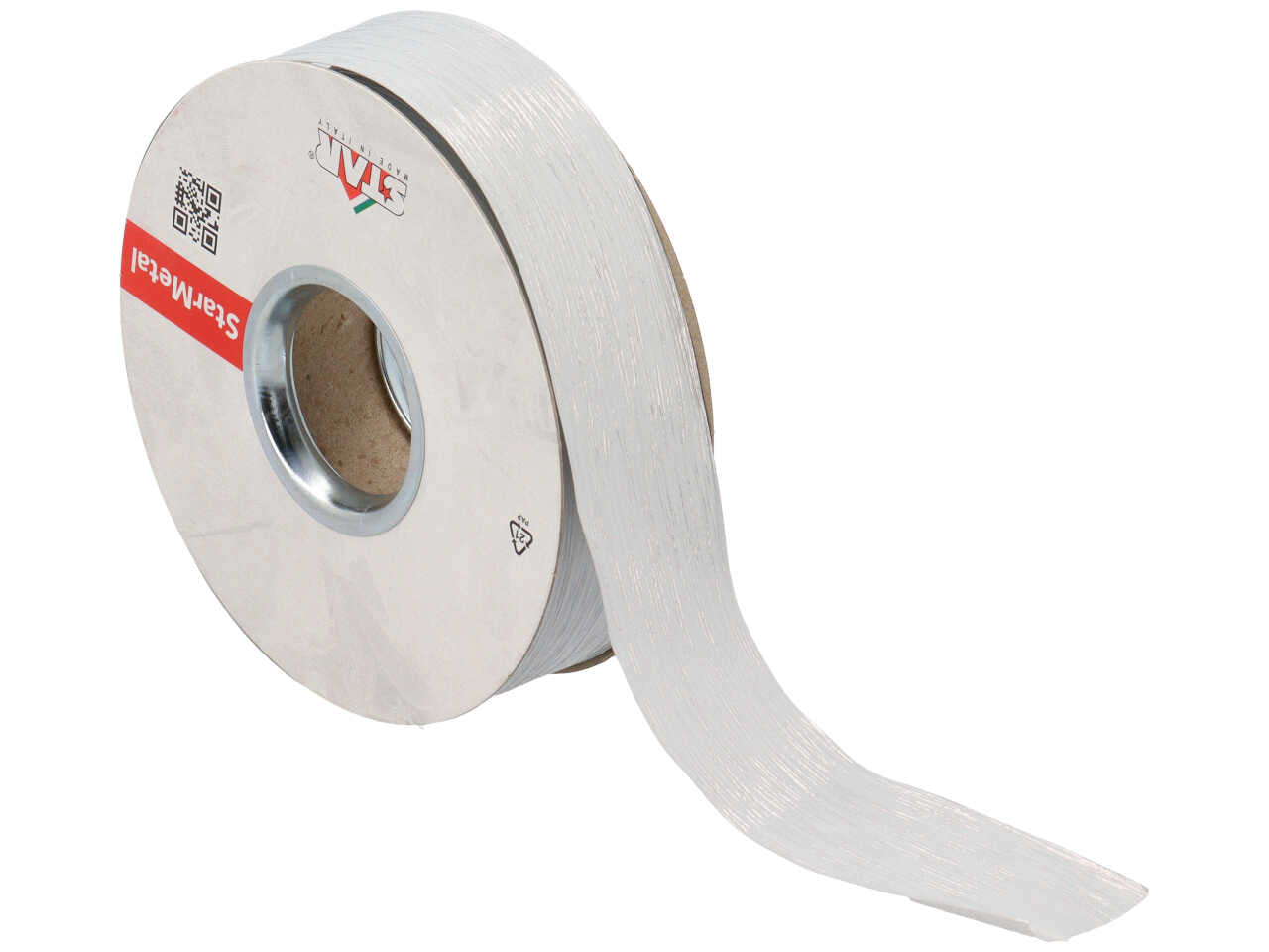 Nastro regalo bianco monocromatico 3,1cmx50mt - Star