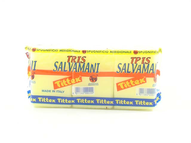 Spugne salvamani pezzi 3 tittex 05