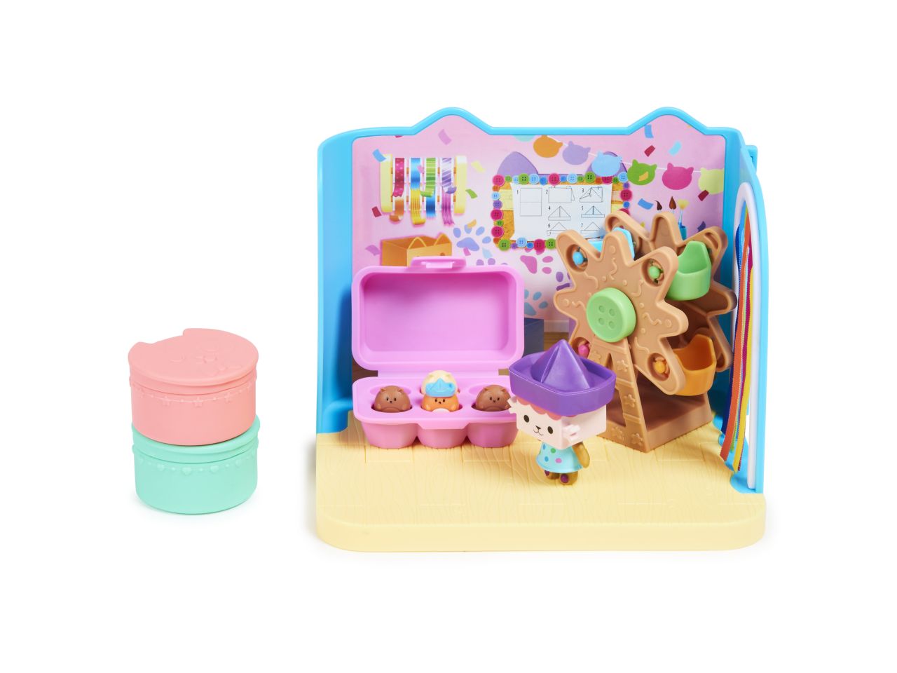 Gabby's Dollhouse le stanze della casa studio d'arte