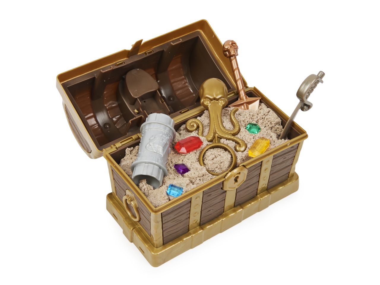 Kinetic sand playset caccia al tesoro