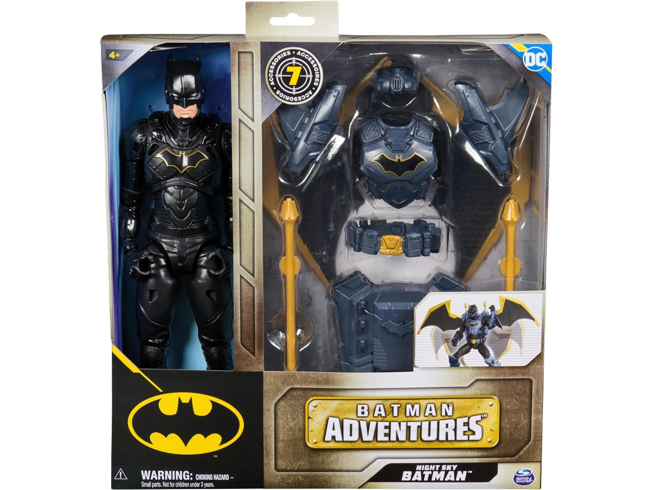 Batman 30cm con armatura $
