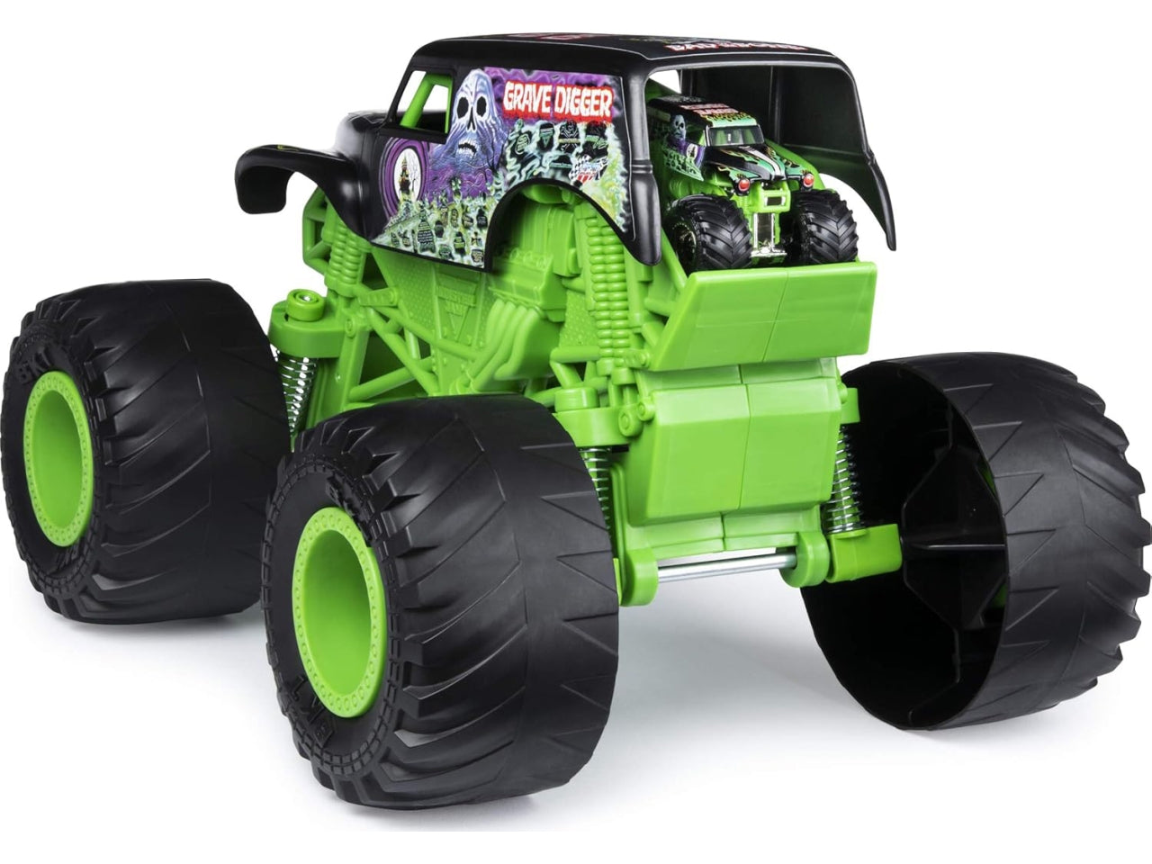 Monster Jam, Monster Size Grave Digger Monster Jam Truck, scala 1:10 | Spin Master $