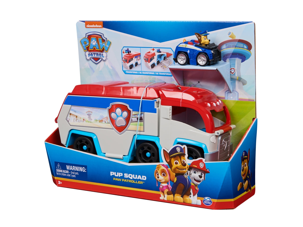 Paw patrol paw patroller pup squad