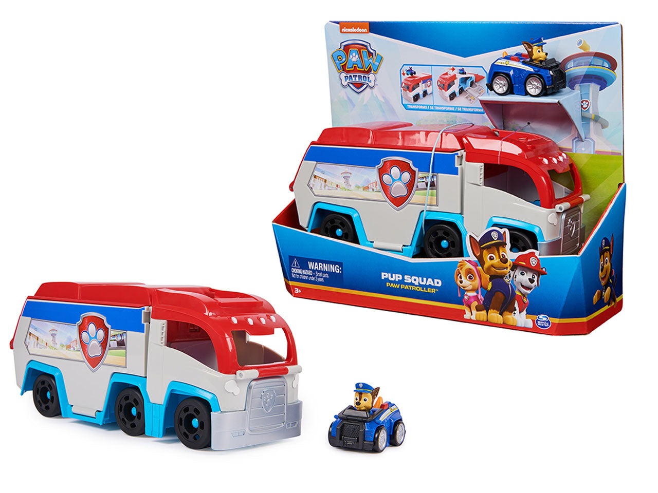 Paw patrol paw patroller pup squad
