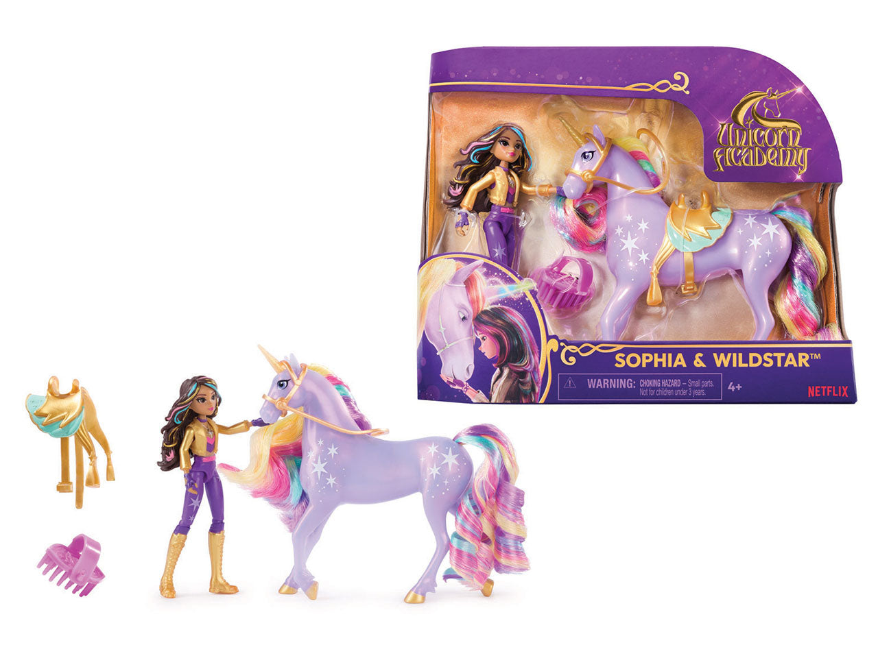 Unicorn academy small doll sophia & wildstar | Spin Master