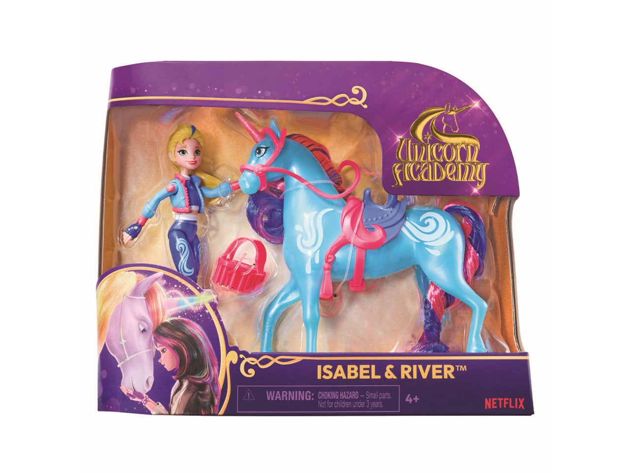 Unicorn academy small doll isabel & river | Spin Master