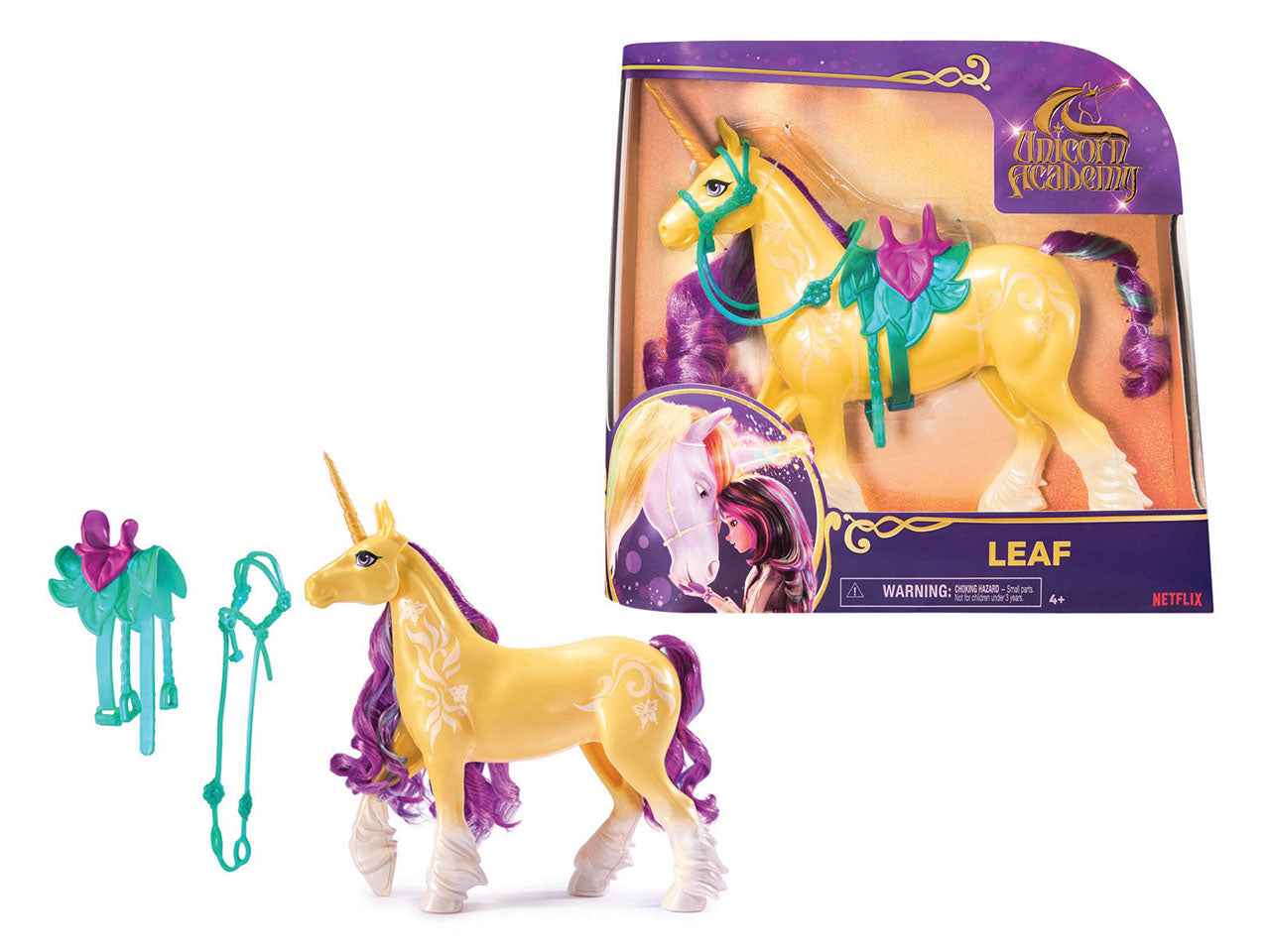 Unicorn academy fashion doll unicorn leaf | Spin Master