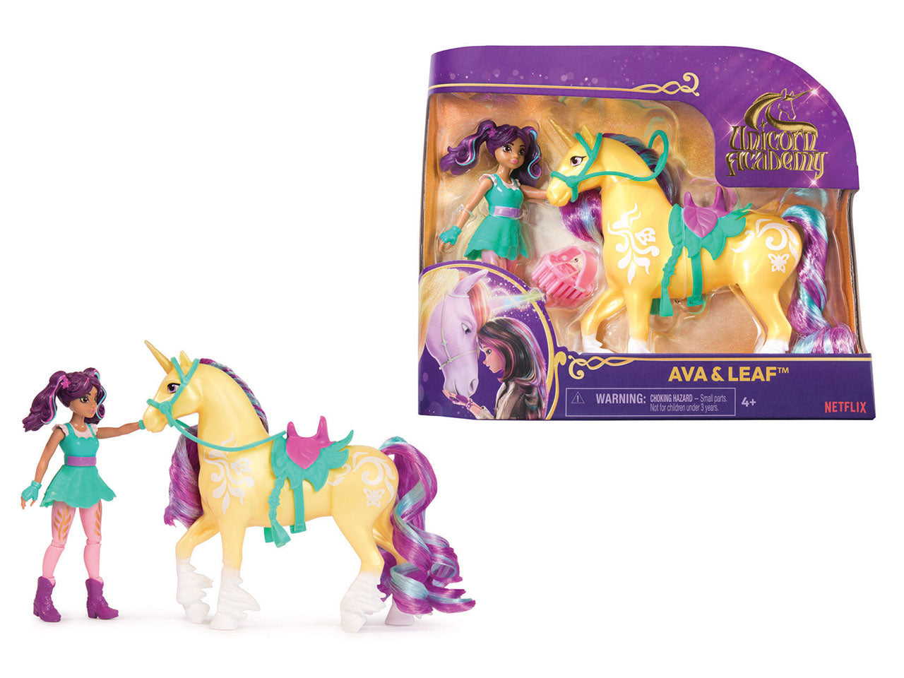 Unicorn academy small doll ava & leaf | Spin Master