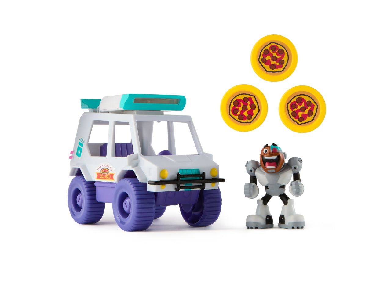 Teen titans go t-car lancia pizza | Spin Master