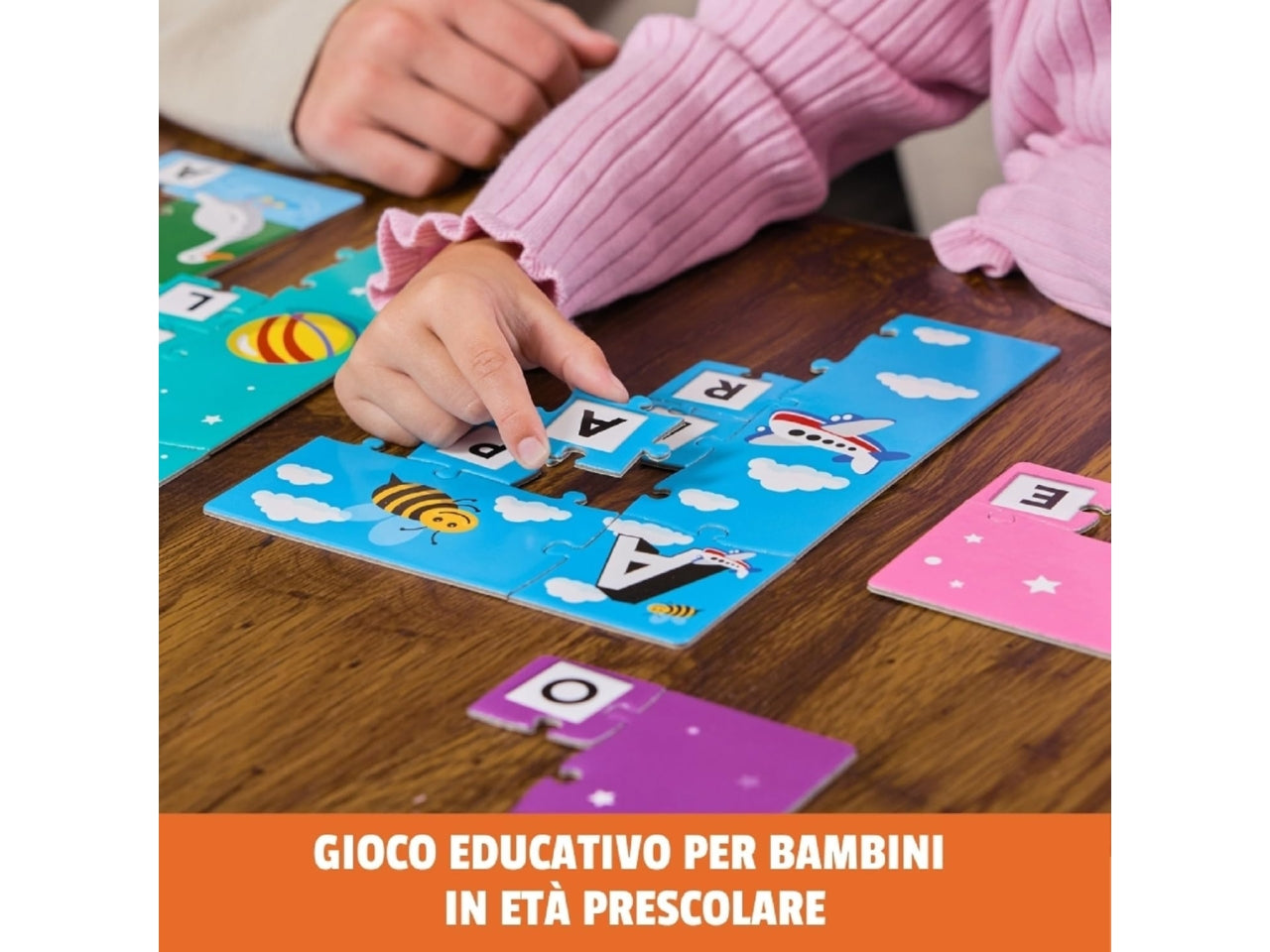 Scarabeo imparando l'abc puzzle