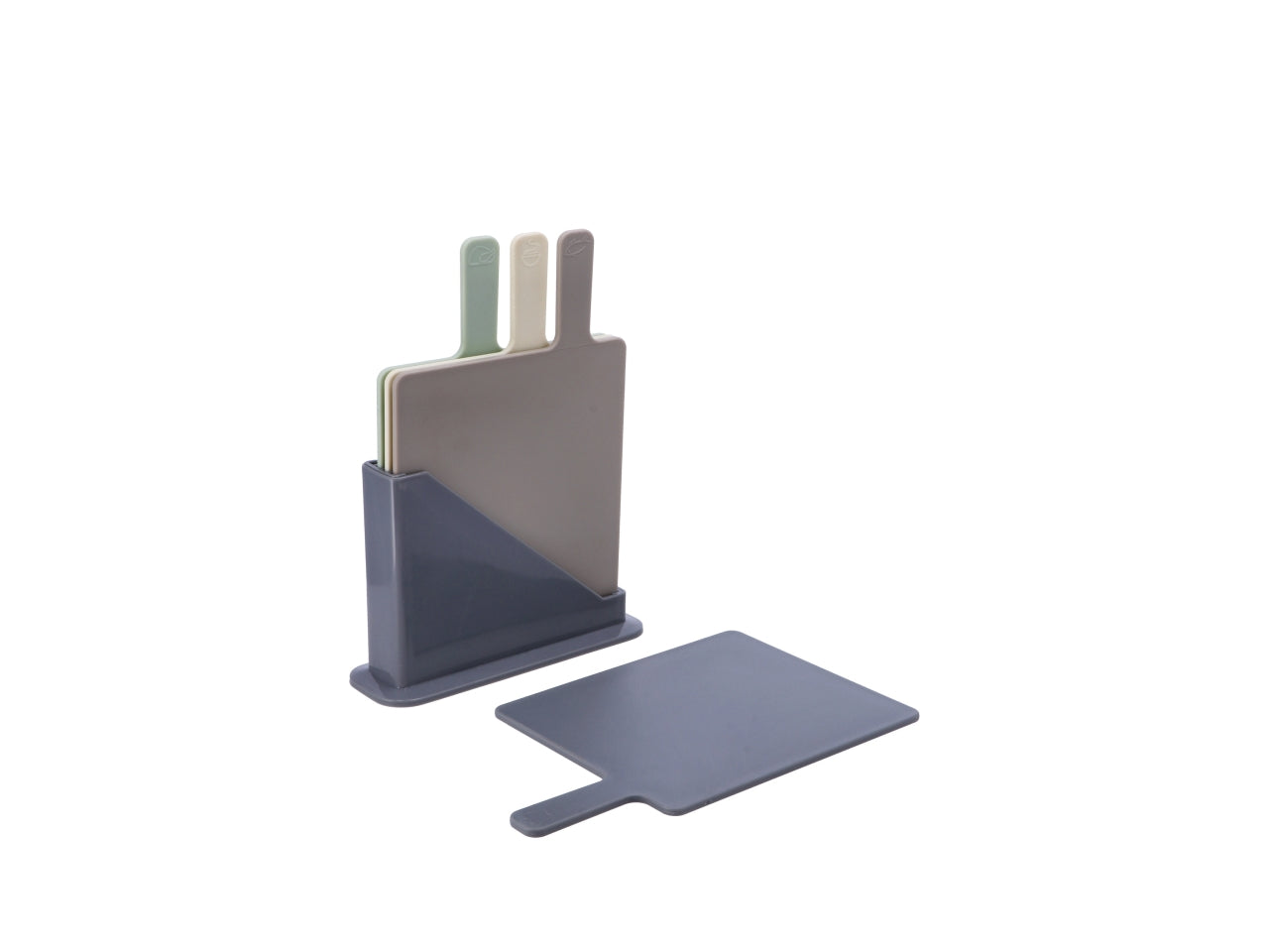 Set 4 taglieri rettangolari in plastica 23x33cm