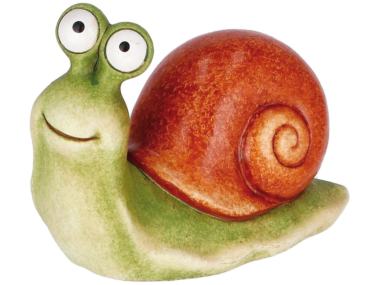 Lumaca in ceramica 16x8xh.12cm 107604