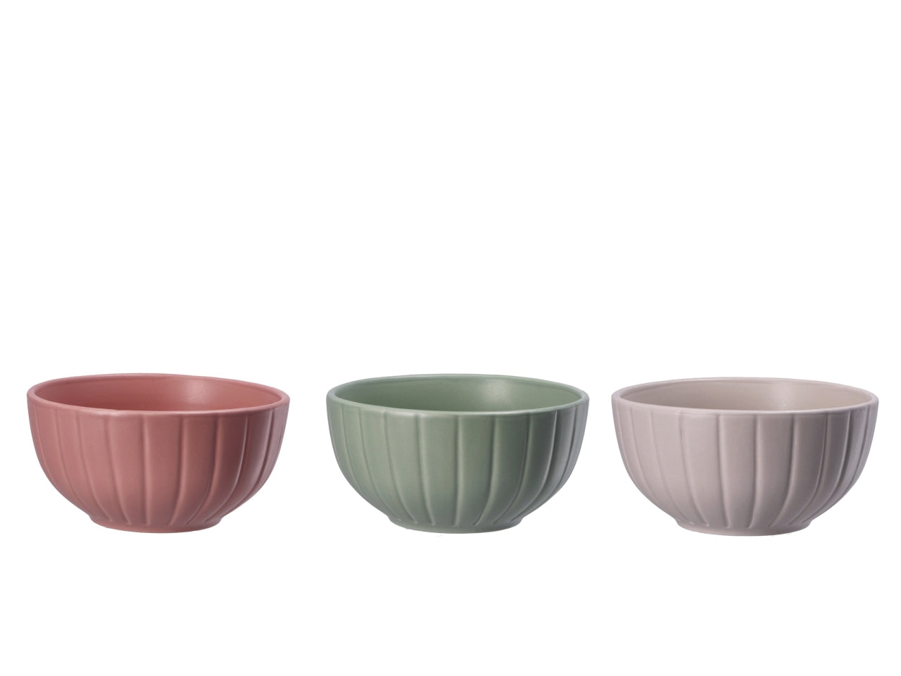 Ciotola in ceramica d.15,5xh.7,5cm 3 colori assortiti
