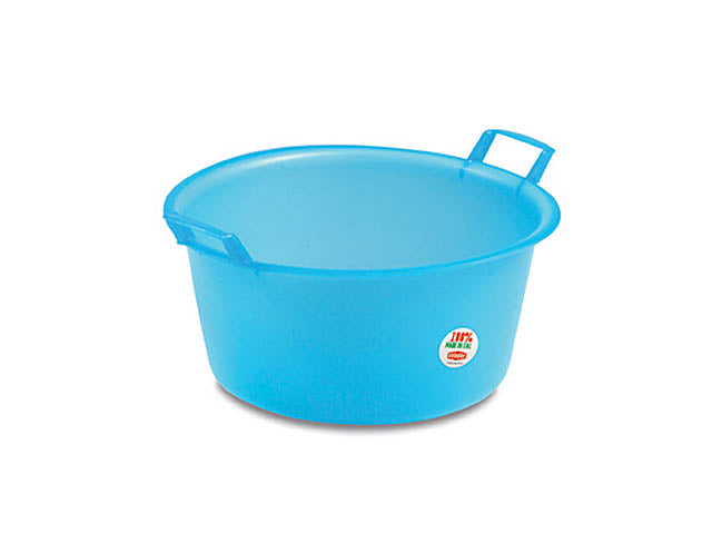 Bacinella tonda d.50cm azzurra 28500