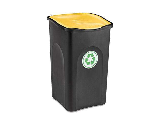 Pattumiera ecogreen 50lt gialla 70650