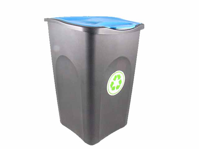 Pattumiera ecogreen 50lt blu 70652
