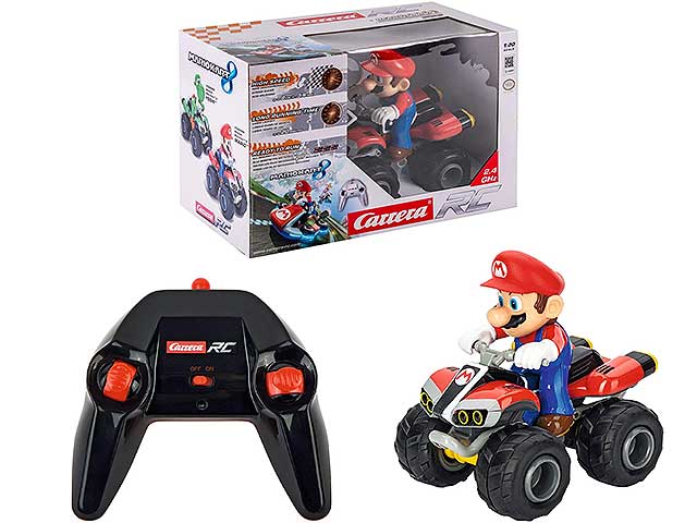 Super mario kart quad r/c 370200996x $