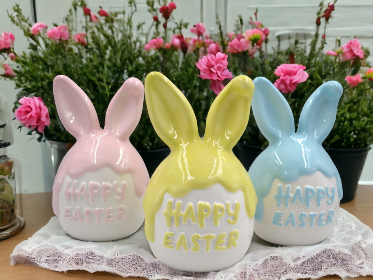 Coniglio ceramica 12x21cm