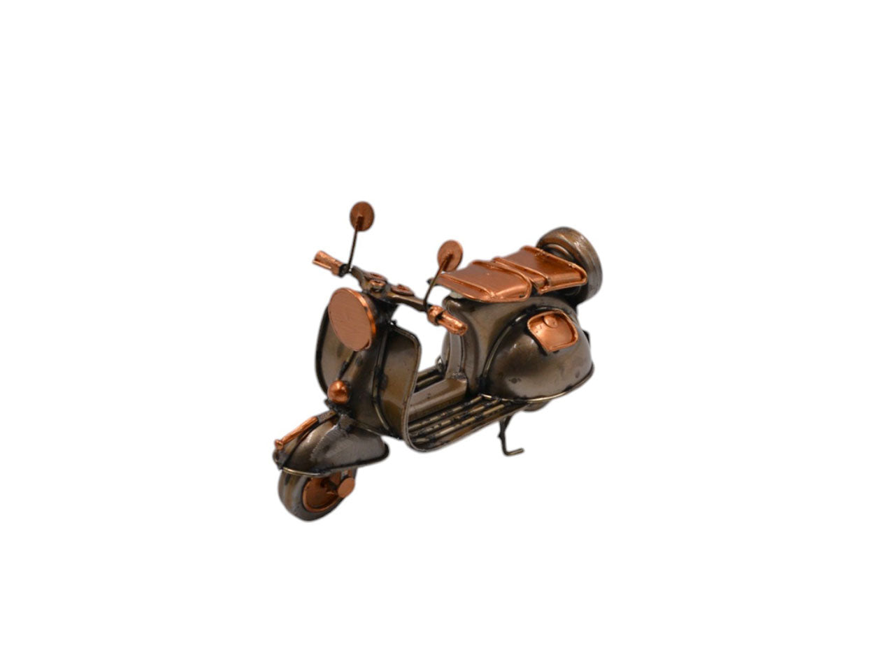 Vespa in metallo piccola ramata 12cm