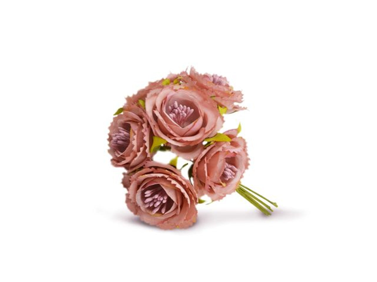 Fiore colore rosa antico 36pz.